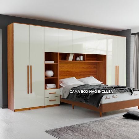 Como usar espelhos para ampliar o quarto pequeno