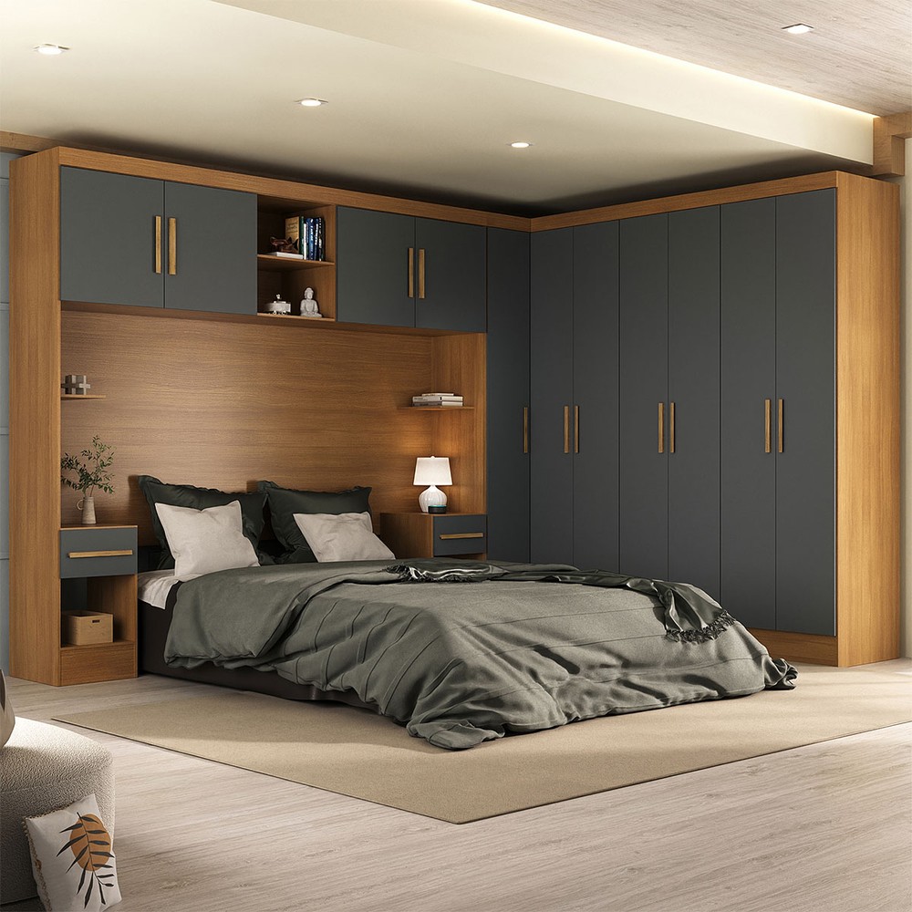 Guarda-roupa modulado vs. planejado: qual escolher?