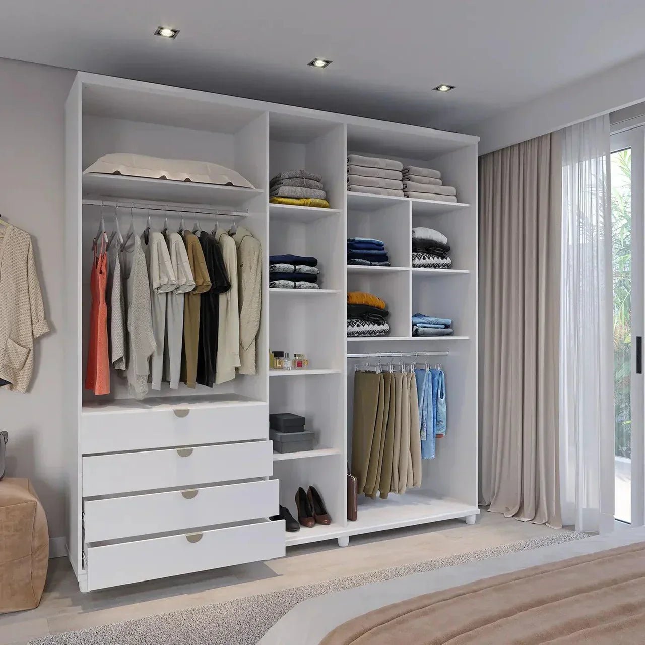 Cores de MDF que transformam seu quarto de casal