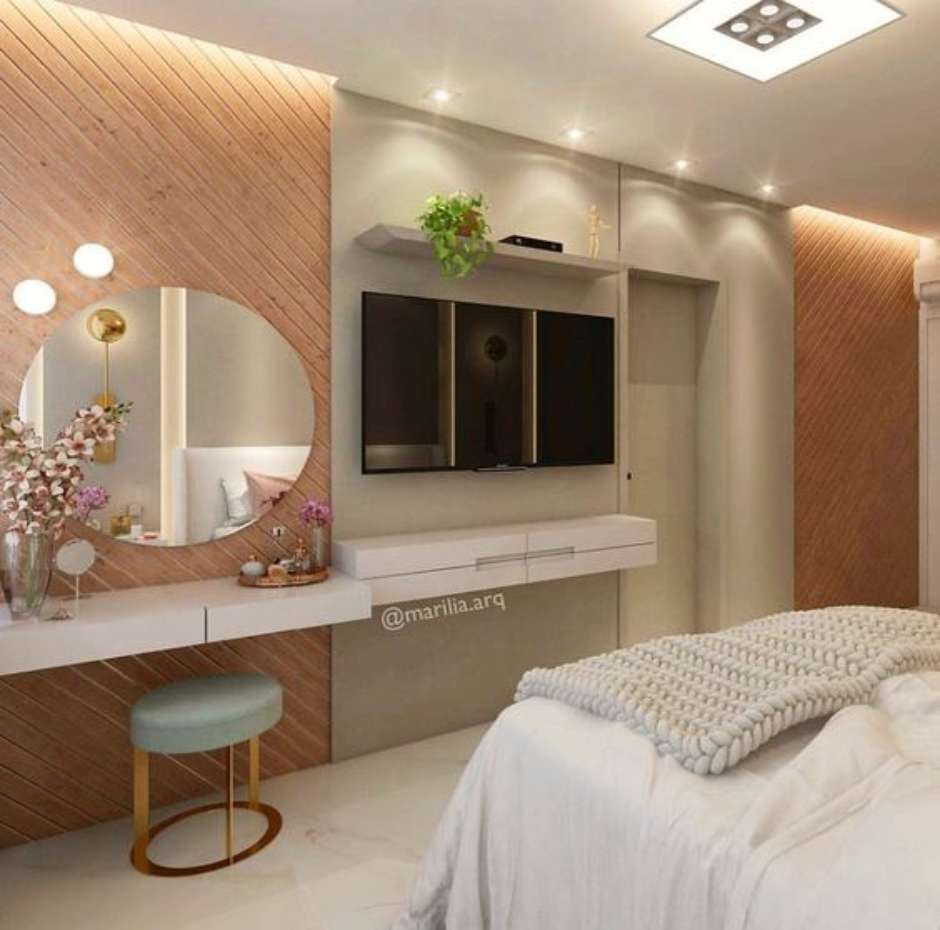 melhor penteadeira para quarto pequeno