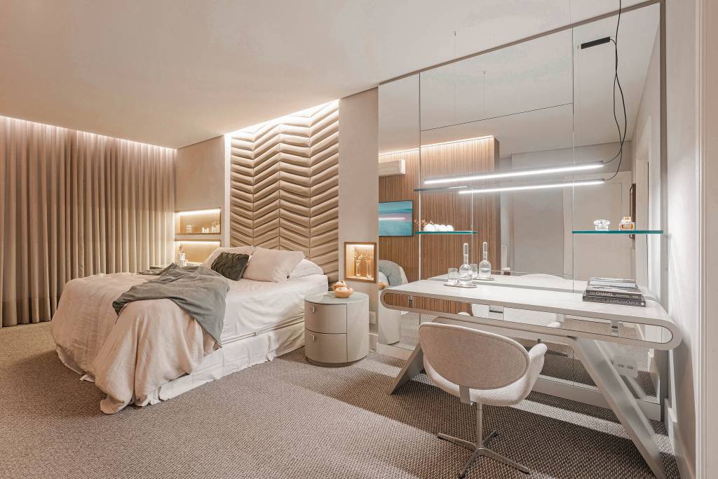 ideias de organização para penteadeira