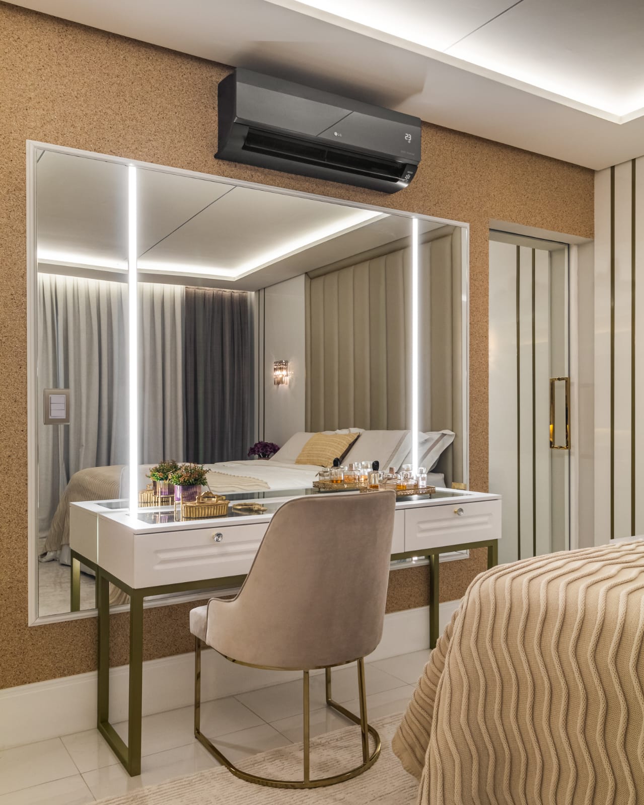 ideias de organização para penteadeira