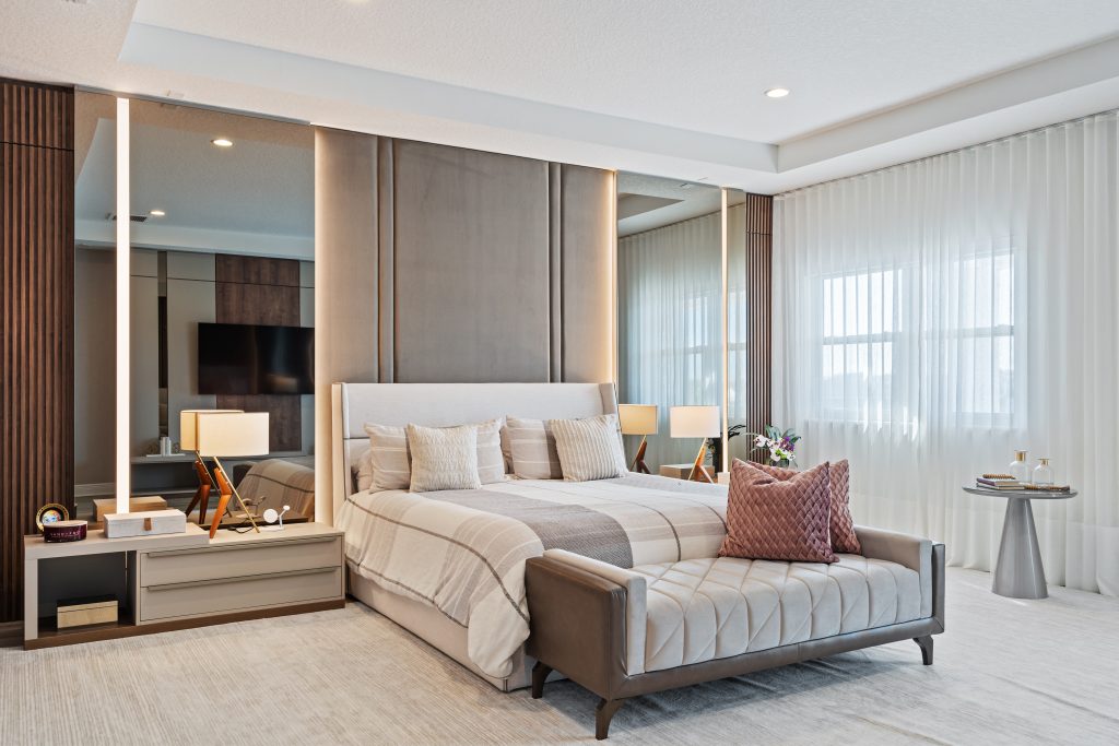 decoracao de quarto de casal moderno