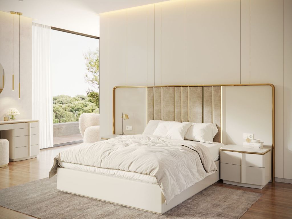 decoração quarto de casal moderno 2025