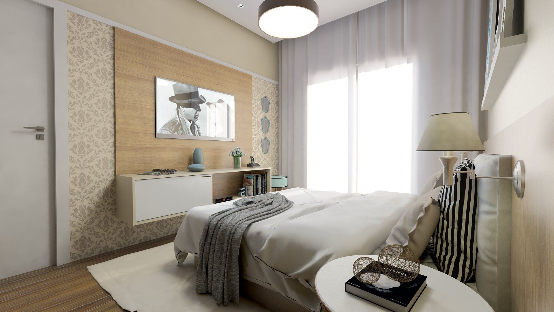 iluminação aconchegante para quarto