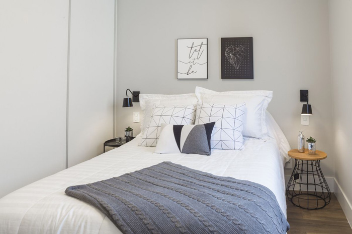 truques visuais para ampliar quarto de casal