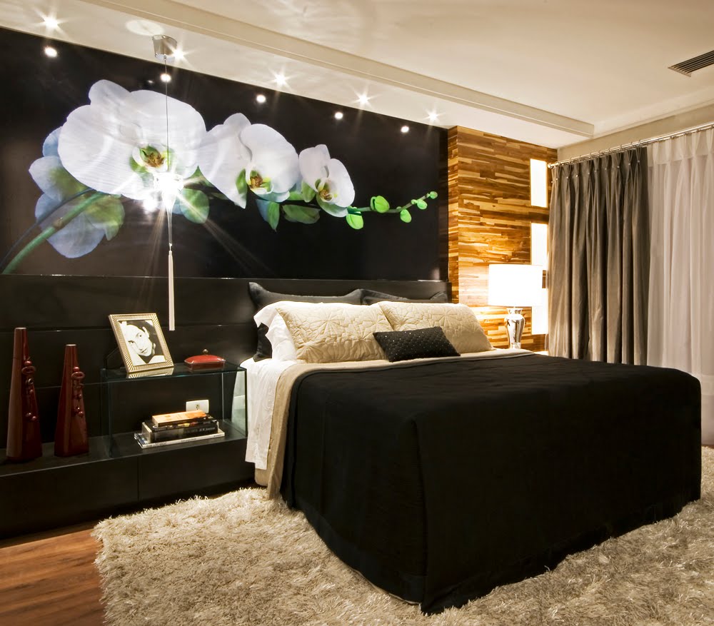 decoracao de quarto de casal pequeno e simples