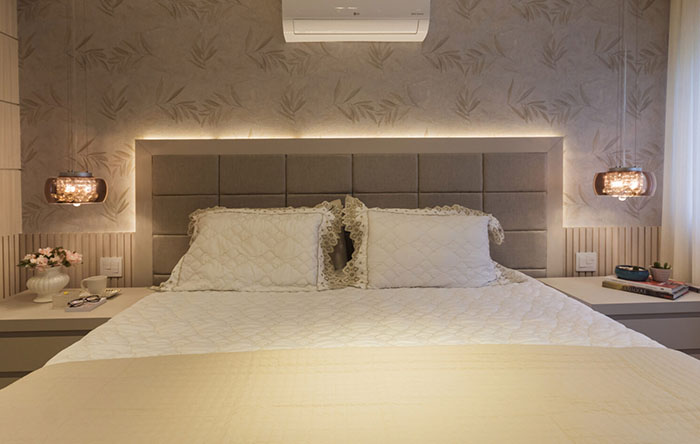 decoracao de quarto de casal romantico