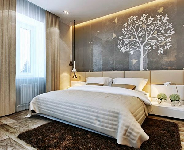 decoracao de quarto de casal romantico