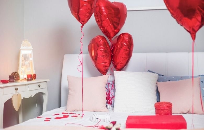 decoração quarto casal romântico suave