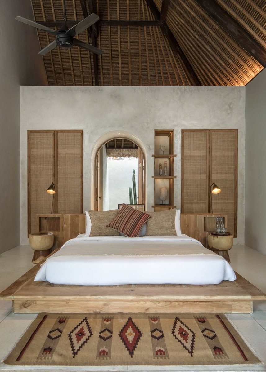 estilo rústico em quartos pequenos