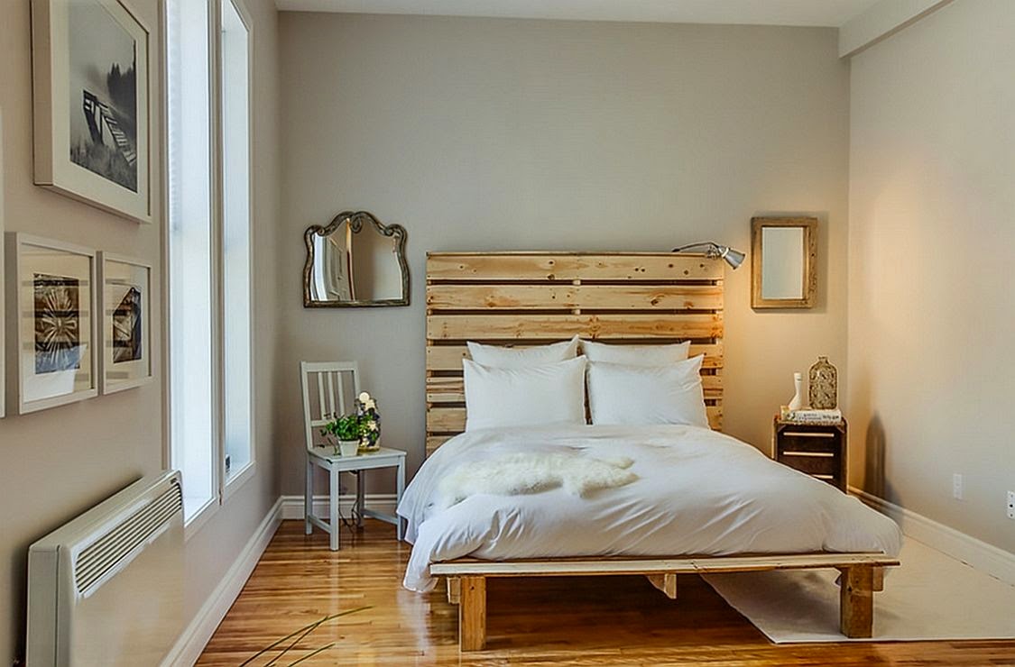 estilo rústico em quartos pequenos