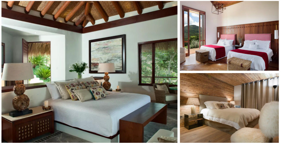 decoracao de quarto de casal rustico