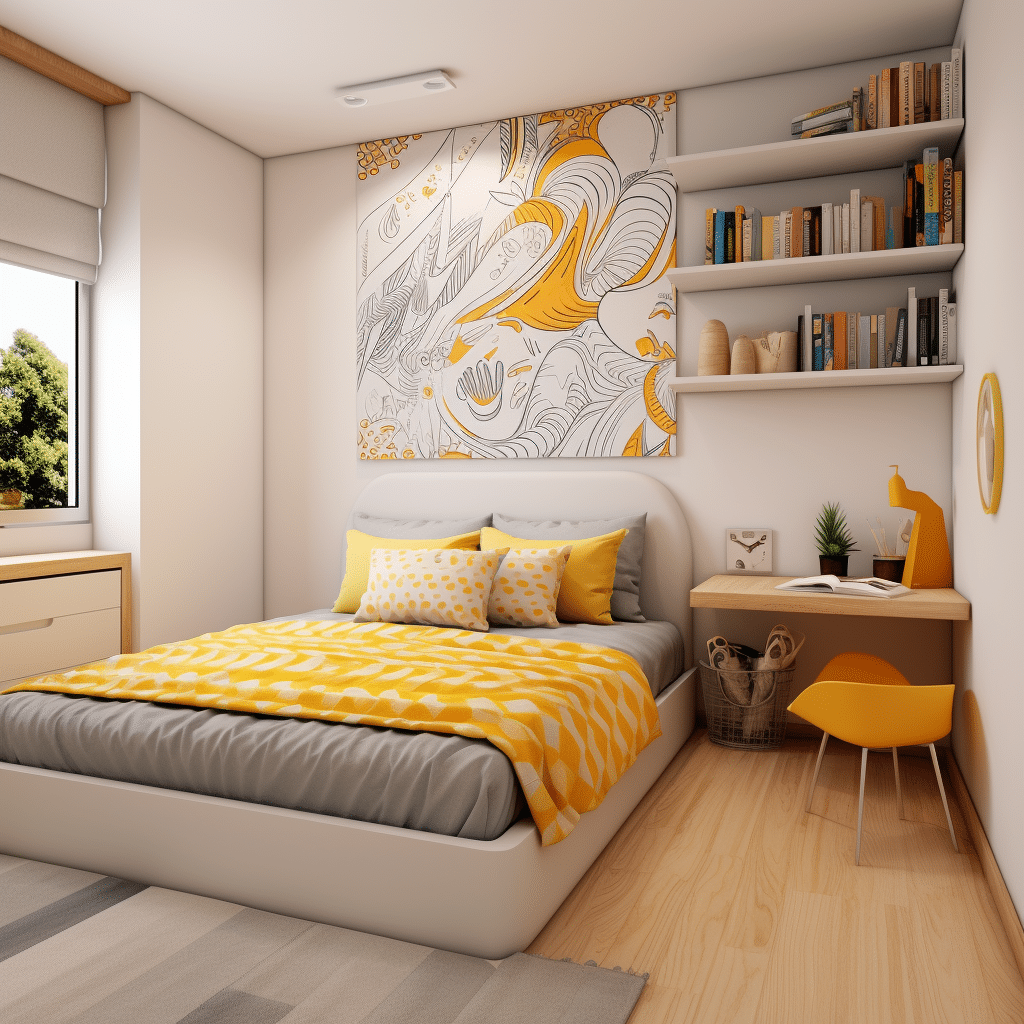 Otimizando Espaços Pequenos: Dicas de Organização e Espelhos para Quartos de Casal