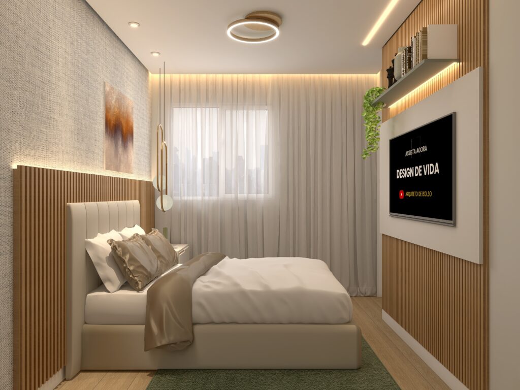 Iluminação Estratégica: Como Transformar seu Quarto com Fitas de LED e Arandelas