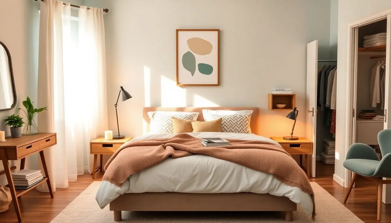 DIY para Quarto de Casal: Móveis com Paletes e Caixotes