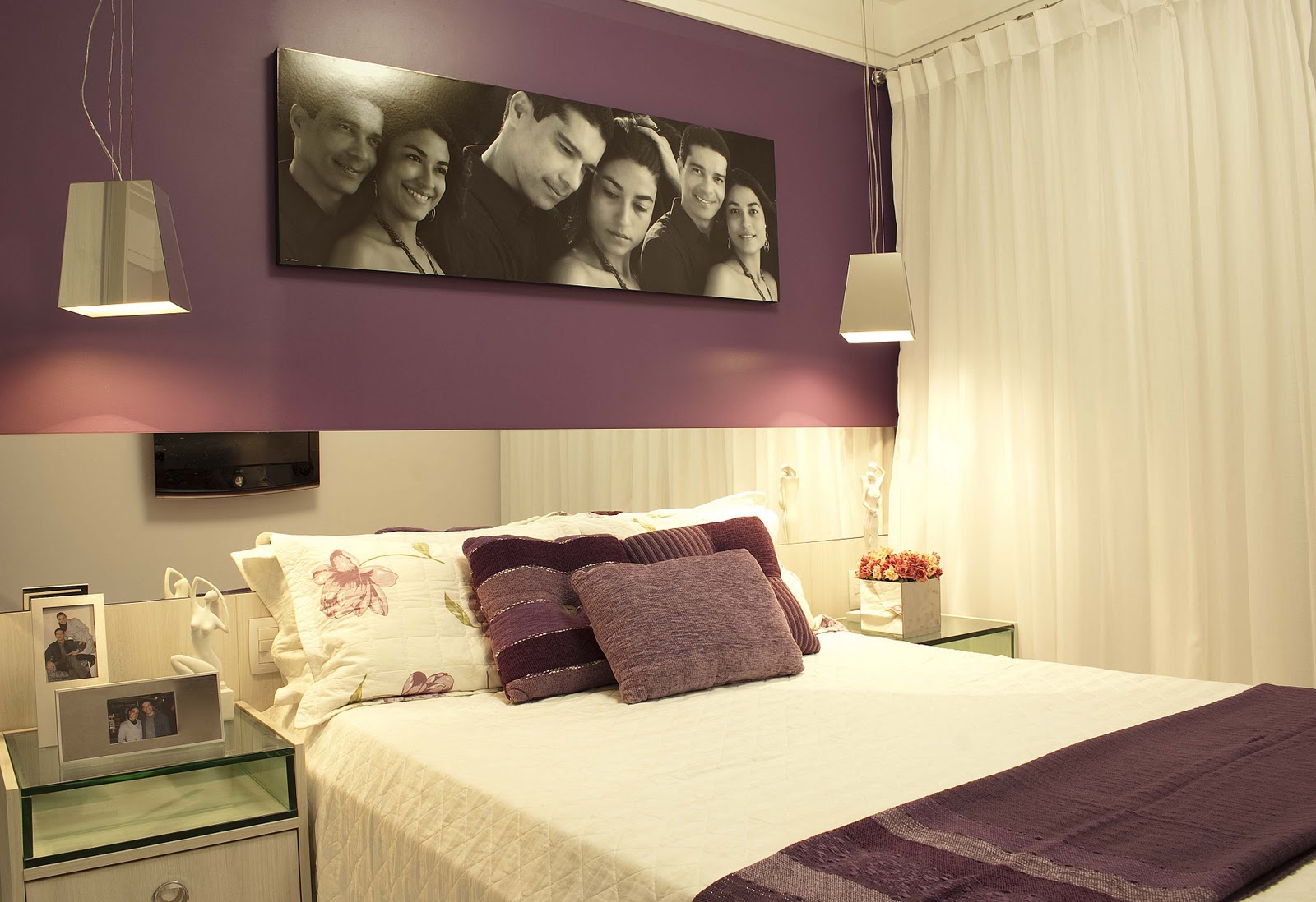 decoracao de quarto de casal simples e barato