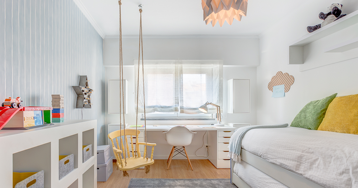 cores para quarto infantil que promovem o sono