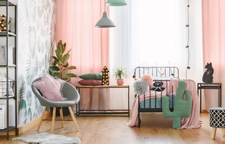 decoração quarto feminino jovem