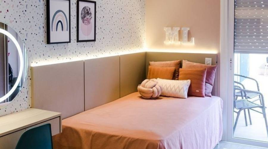 como decorar quarto pequeno de mulher