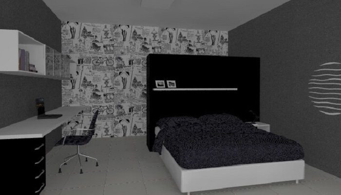 decoração quarto masculino jovem