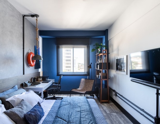 decoracao de quarto de solteiro masculino