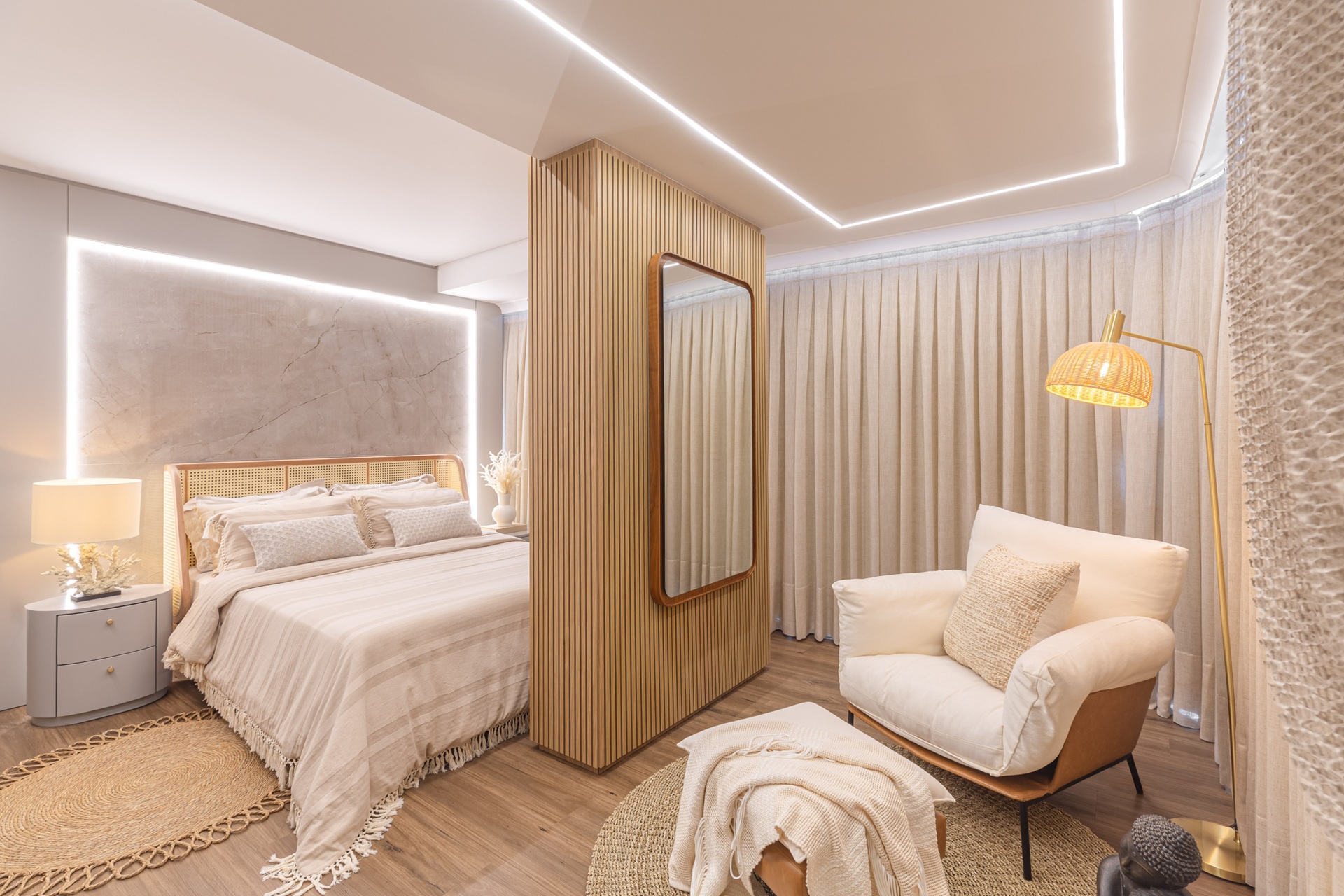 ideias de quarto elegante para se inspirar