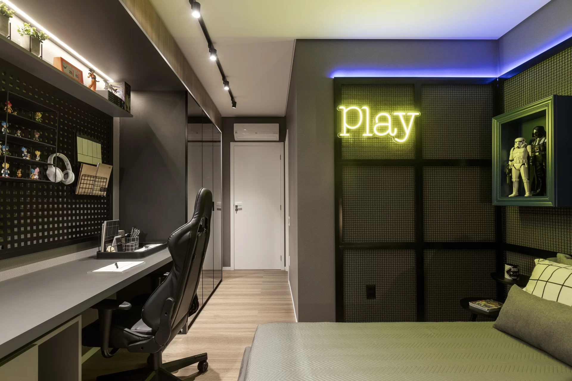 decoracao de quarto gamer