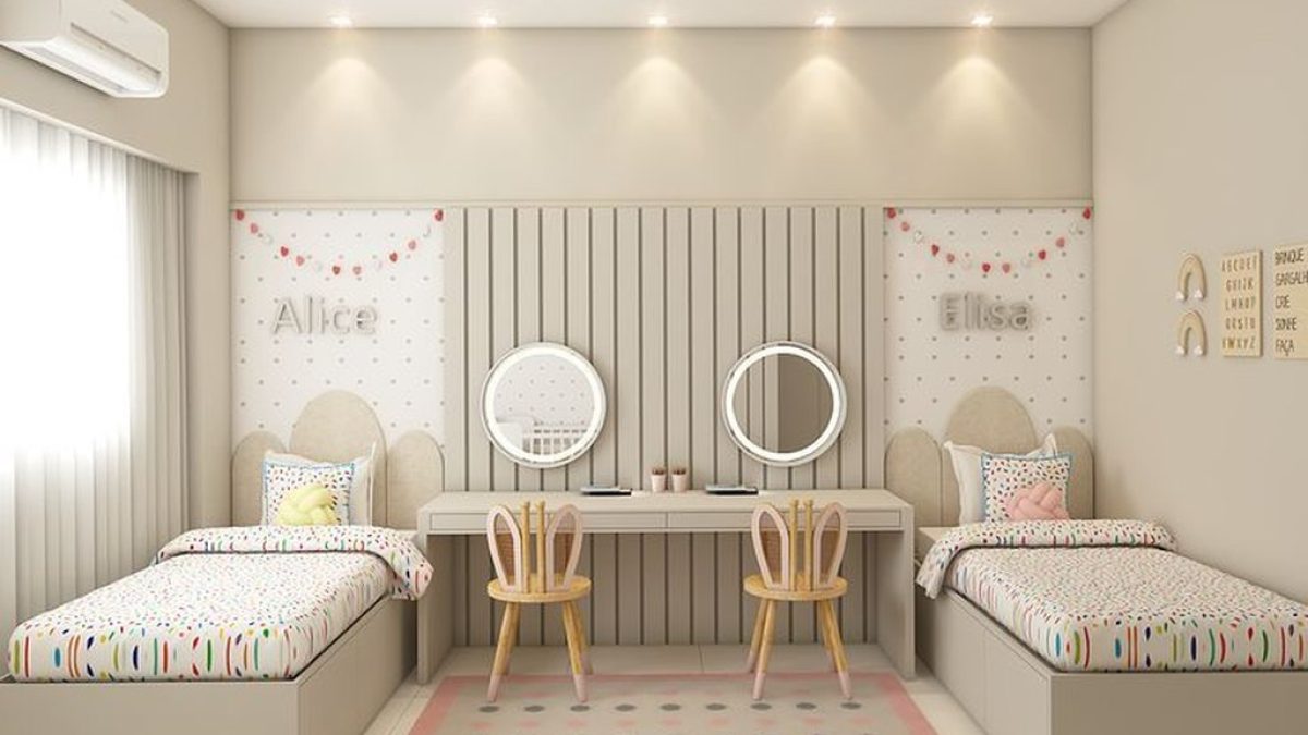 10 Ideias de Beliches Modernos para Quartos Compartilhados