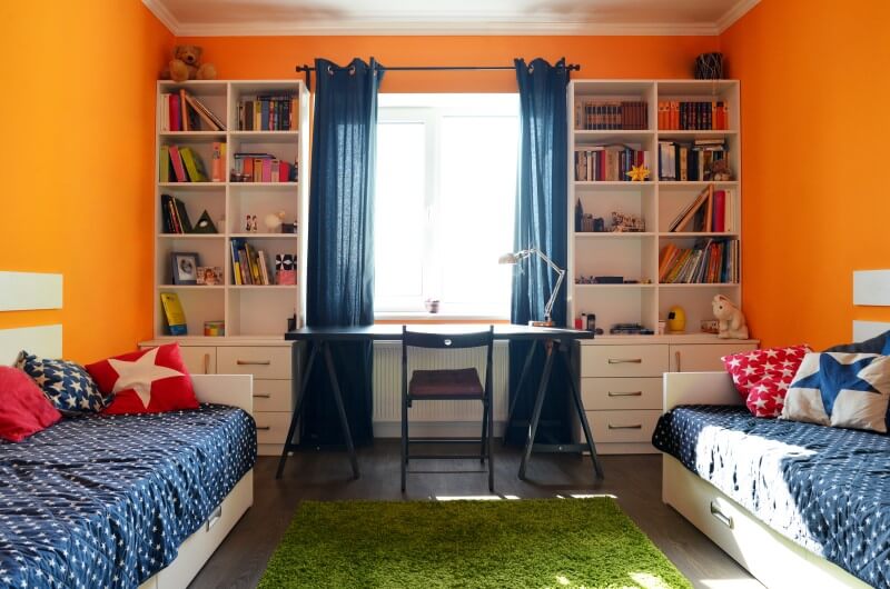 Soluções Criativas para Dividir o Quarto de Crianças de Idades Diferentes
