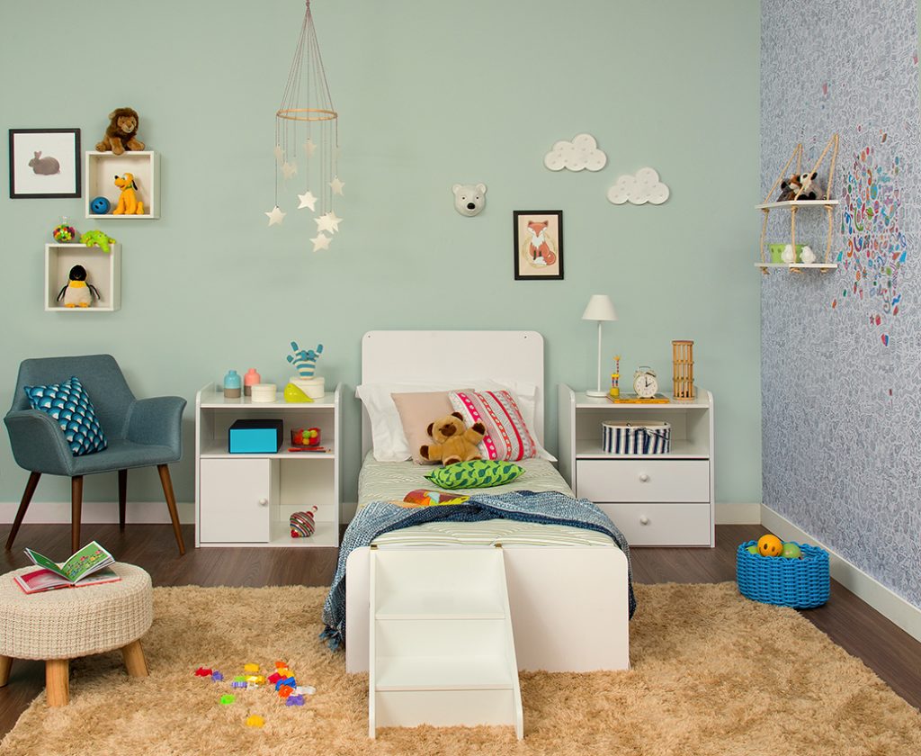 decoracao de quarto infantil compartilhado