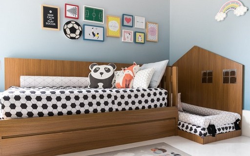 10 Beliches em L Criativas para Otimizar o Quarto dos Seus Filhos