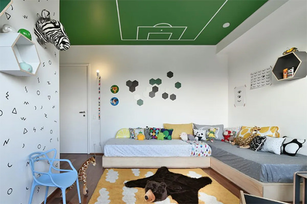 Soluções de Armazenamento Inteligente para Quartos Infantis com Dois Irmãos