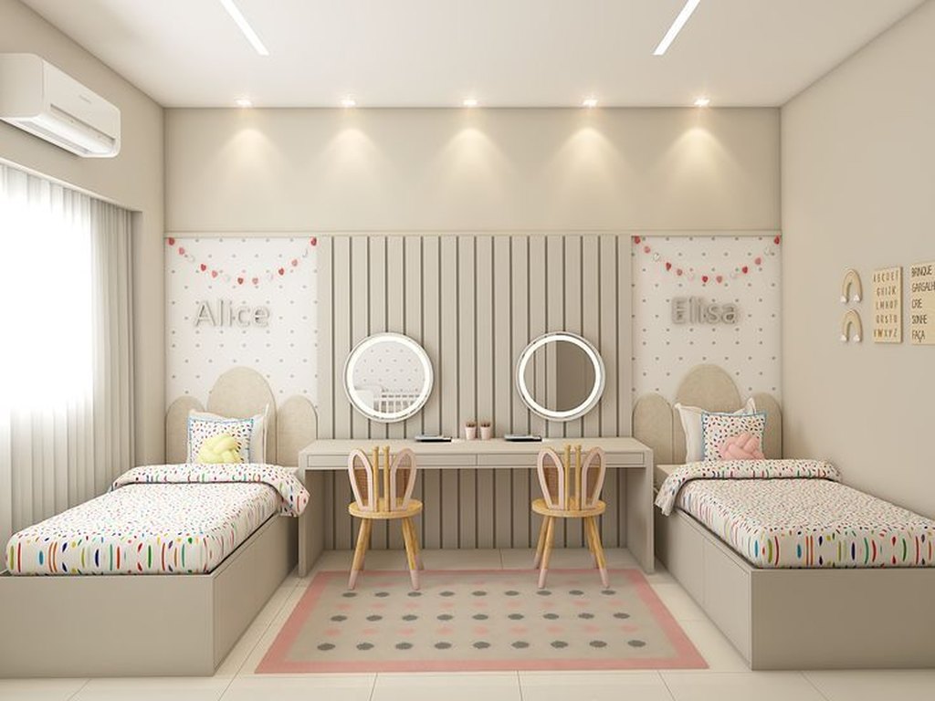 Guia Completo de Cores e Temas Unissex para Quartos Infantis Compartilhados