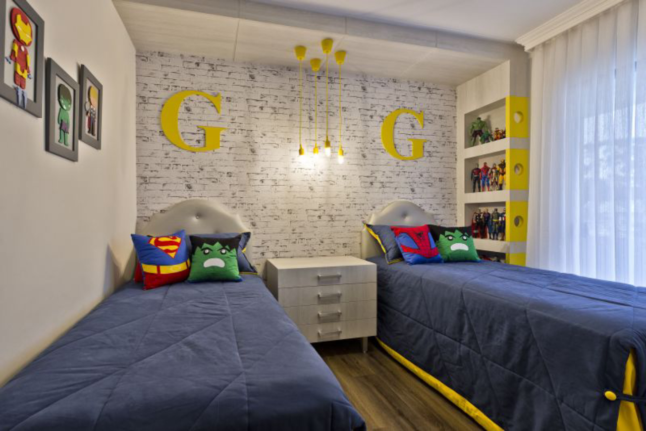 Como Criar Identidade Individual em um Quarto Compartilhado para Crianças