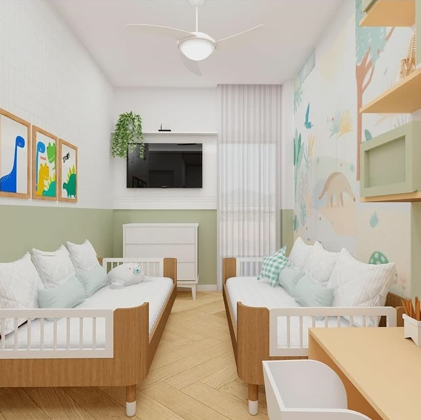 Como Criar um Cantinho de Estudo Funcional para Dois Irmãos