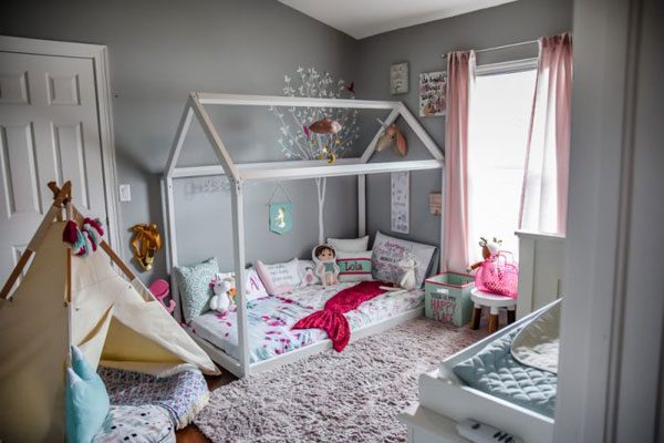 quarto infantil montessoriano para bebês