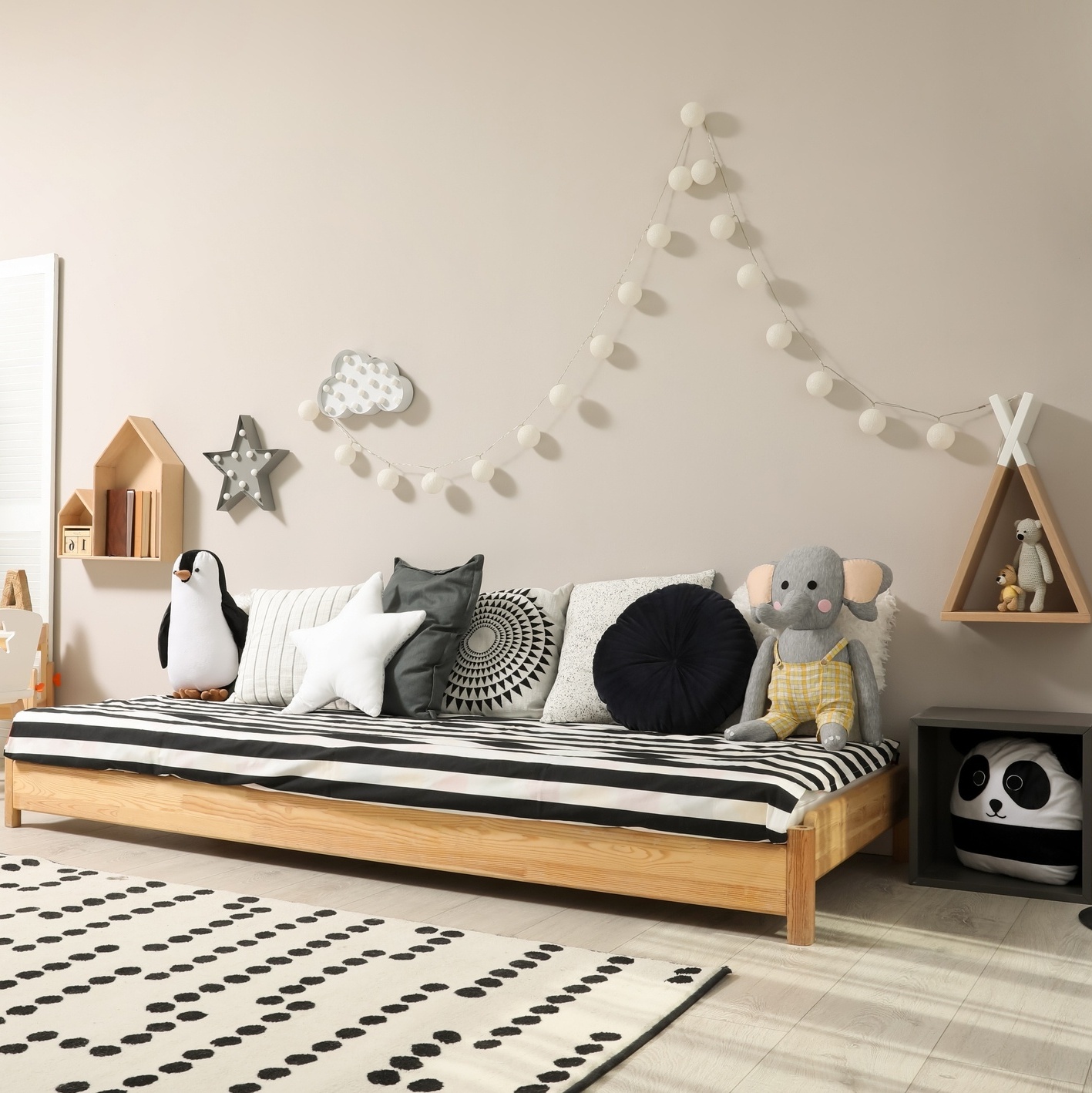 quarto infantil montessoriano para bebês