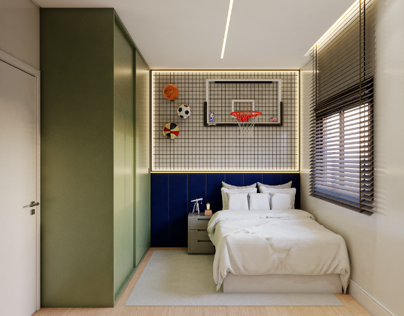 como otimizar espaço quarto solteiro pequeno