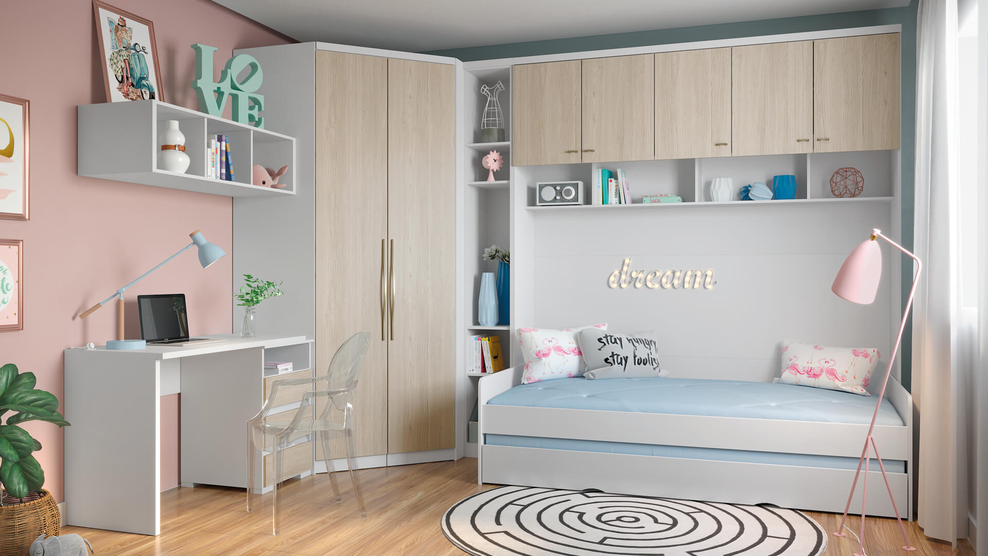 como otimizar espaço quarto solteiro pequeno