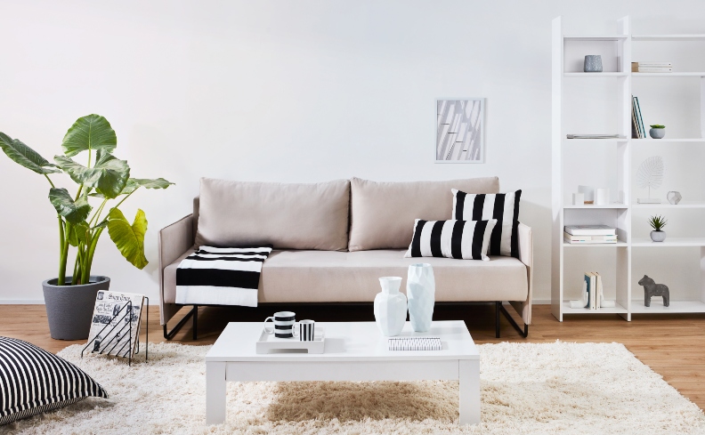 ideias decoração preto e branco moderno