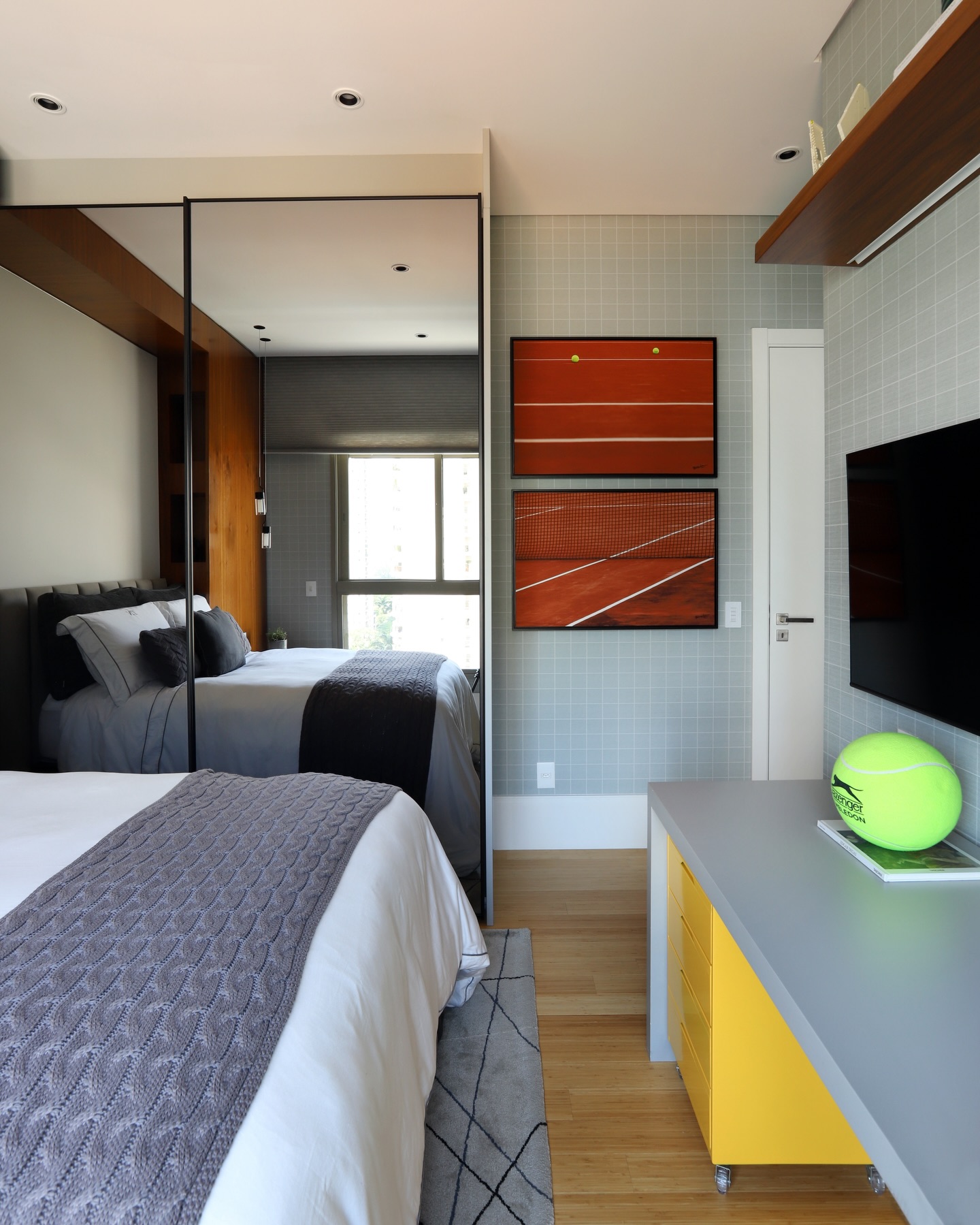 decoração quarto solteiro pequeno