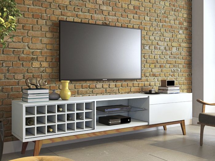 ideias criativas para rack de tv