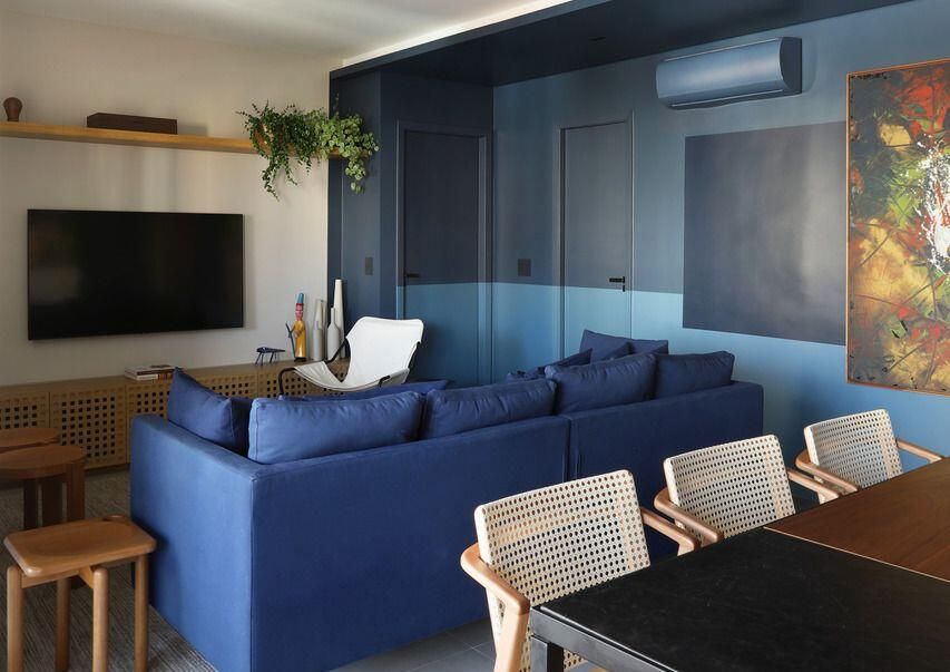 5 maneiras de usar azul claro para ampliar espaços