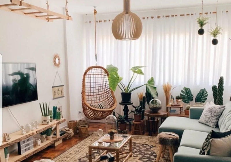 tendência decoração boho 2026