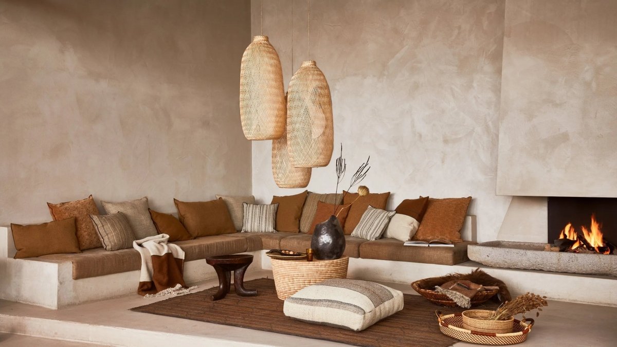 como fazer decoração boho