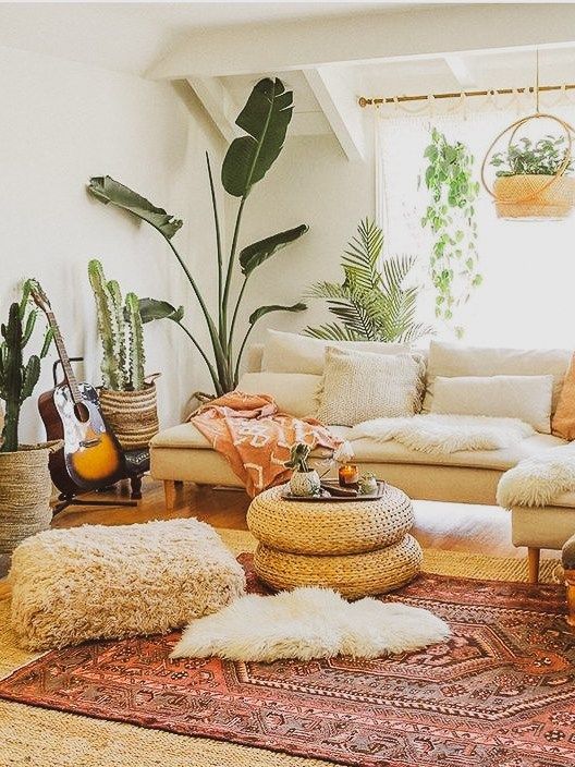 como fazer decoração boho