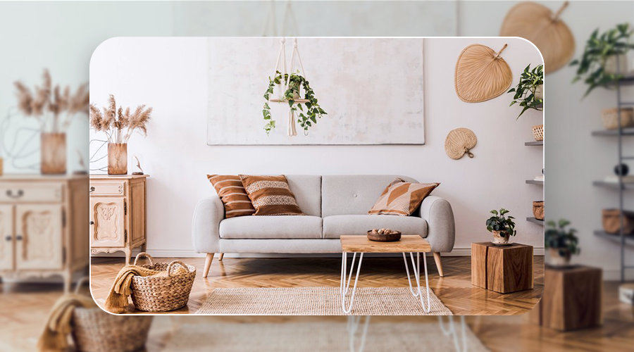 como fazer decoração boho