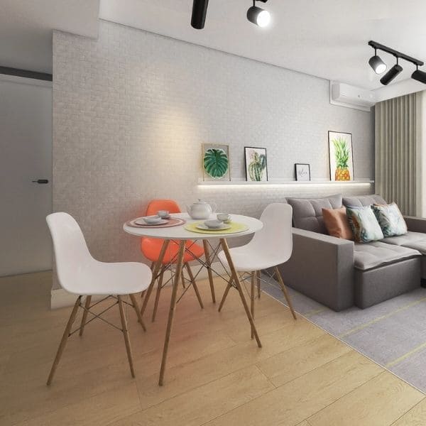 como fazer sala estilo clean