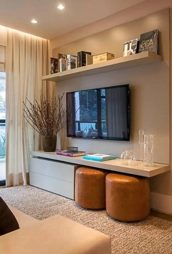 10 Dicas de Móveis Clean para Sala de Estar